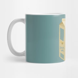 Oat Milk Box Carton Mug